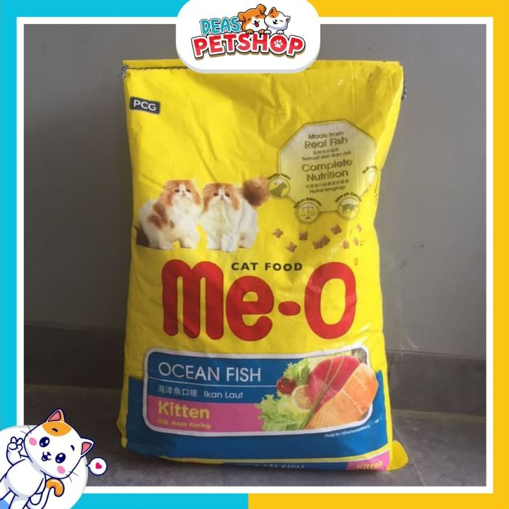 Makanan Kucing Meo Kitten Ocean Fish 7Kg 1 Karung