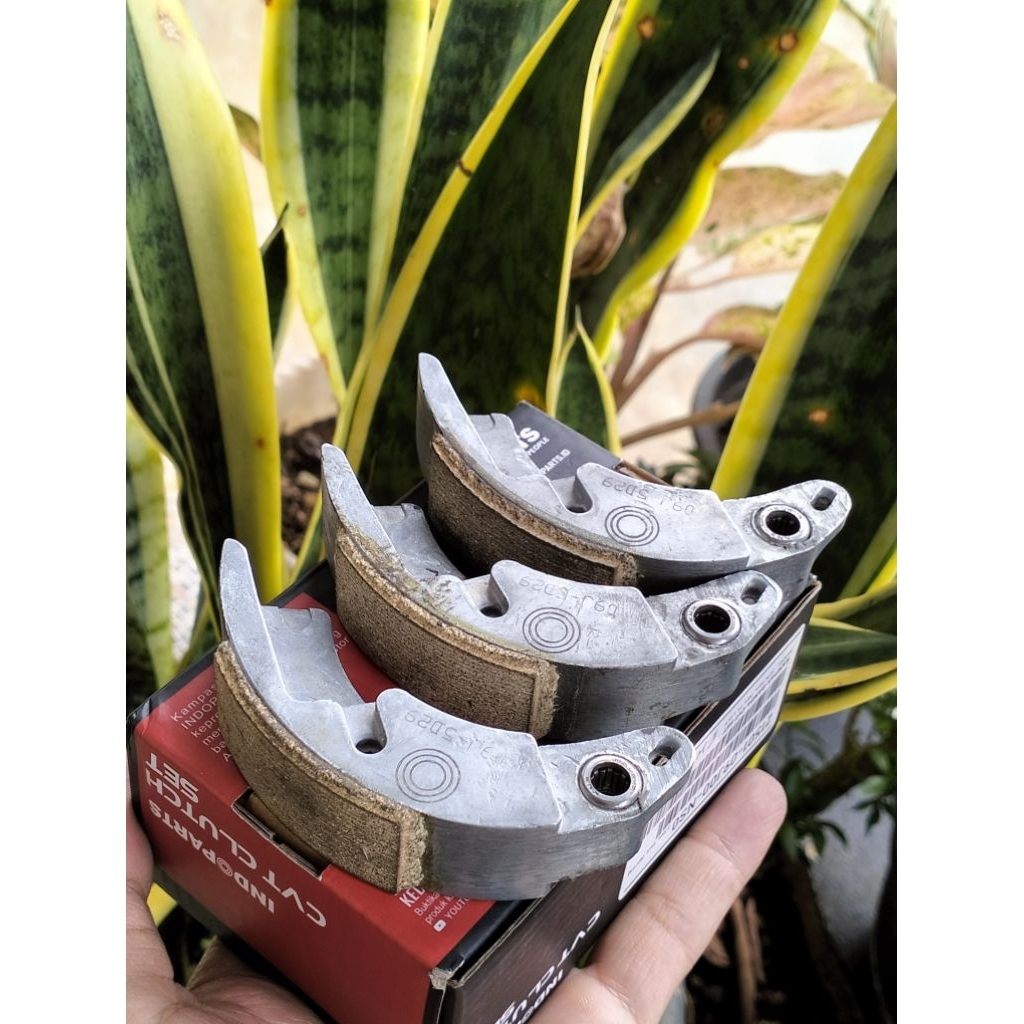 KAMPAS GANDA menggunakan bearing bambu aerox original indoparts