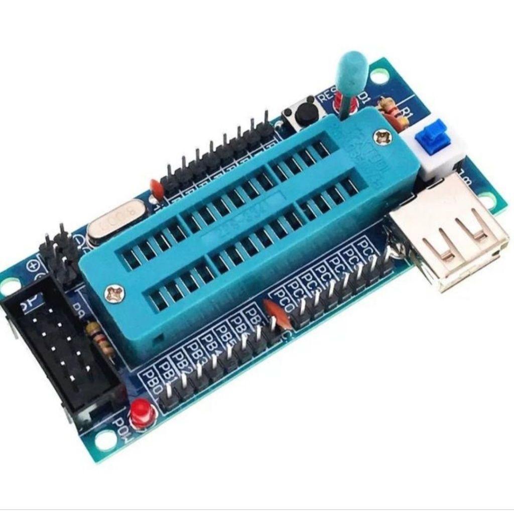AVR ISP MINIMUM SYSTEM DEVELOPMENT BOARD FOR ATMEGA8 ATMEGA328.xtalcryster