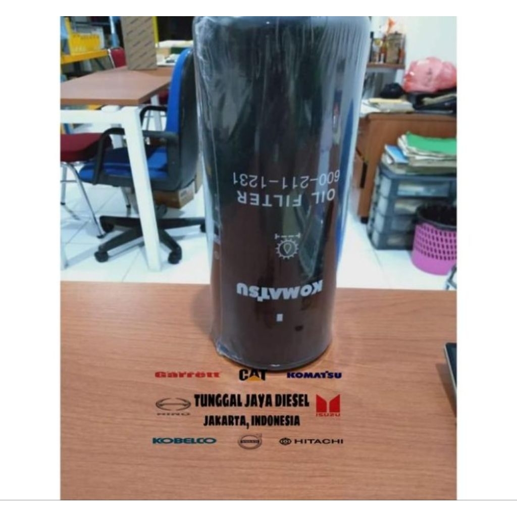 600-211-1231 / 6002111231 / 600 211 1231 Oil Oli Filter Komatsu GB