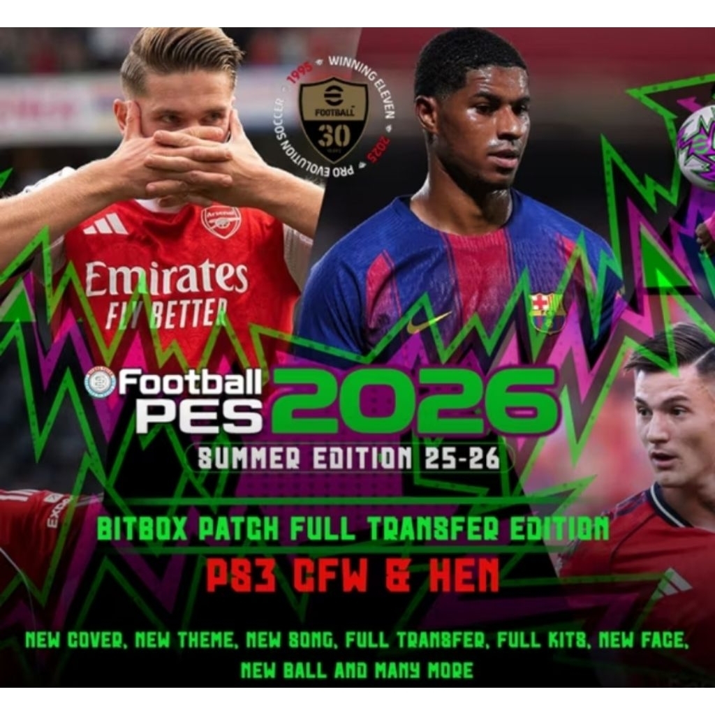 BITBOX PES 2026 PS3 REV 1 ONLY