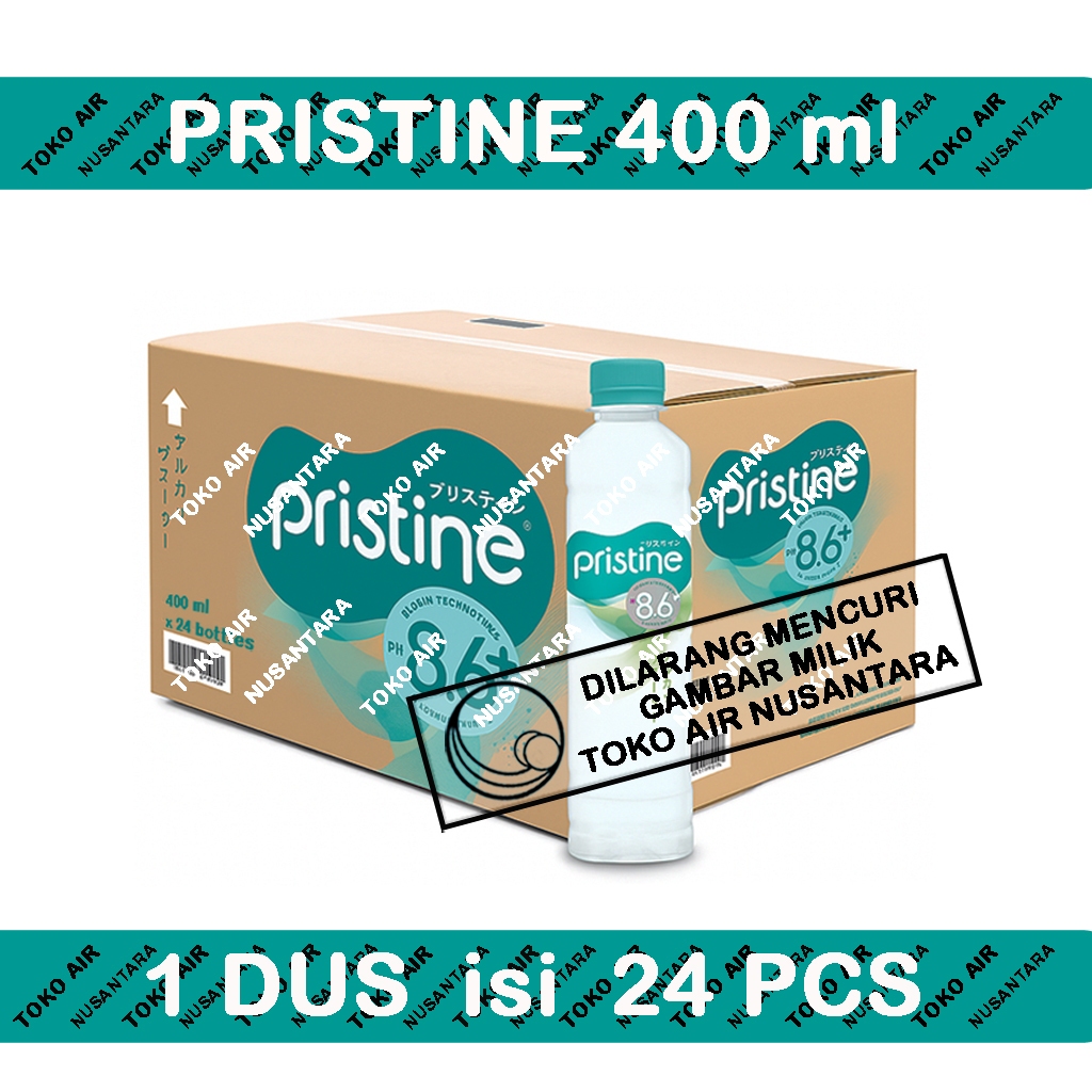 Pristine 400 ml - Air Minum pH Tinggi
