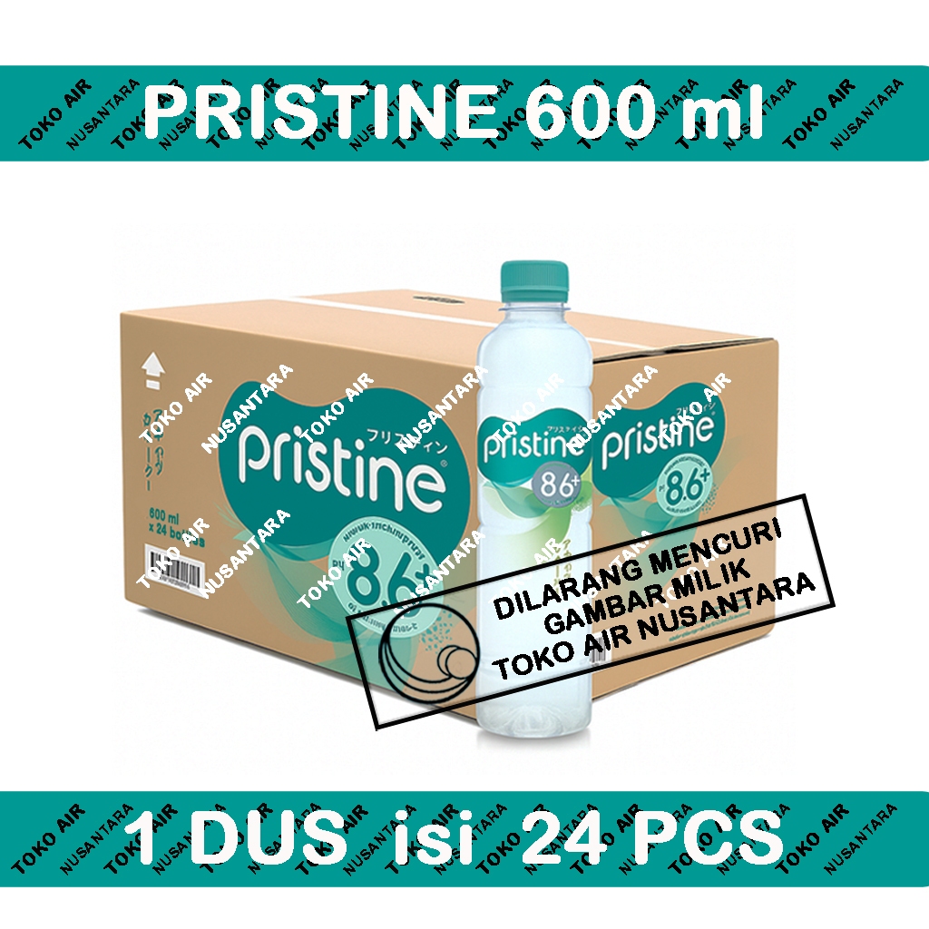 Pristine 600 ml - Air Minum pH Tinggi