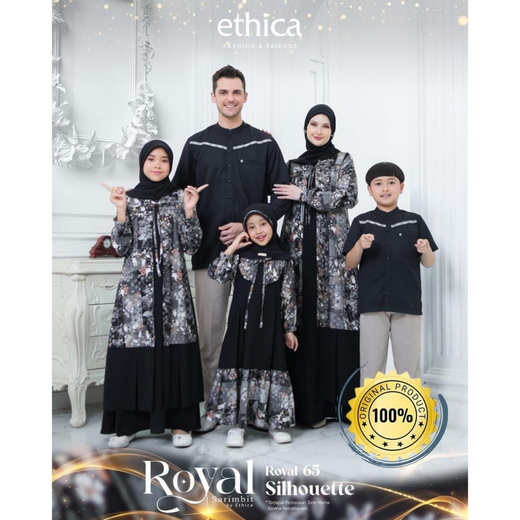 Sarimbit Ethica Royal 65 Silhouette, Kahfi 366, Kagumi 347, Kahfi Kids 266, Kagumi Kids 188