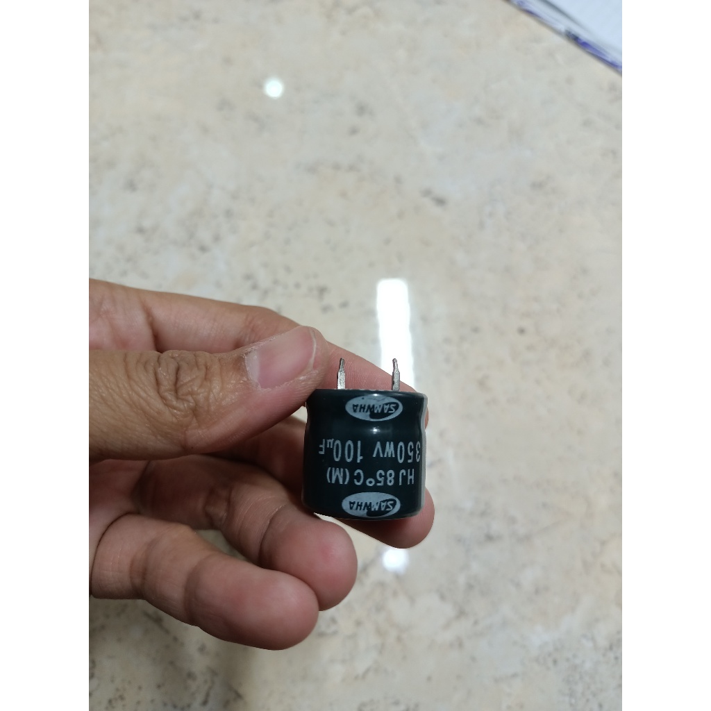 Elco Kapasitor 350V-100UF Samwha