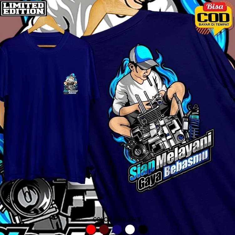 KAOS MEKANIK ROSOK JAPAN  KAOS DISTRO MEKANIK ROSOK JAPAN PRIA WANITA