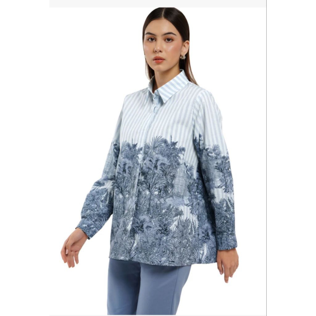 READY TOILE MEMOIRS COTTON SHIRT FROST SIZE XS S M BENANG JARUM