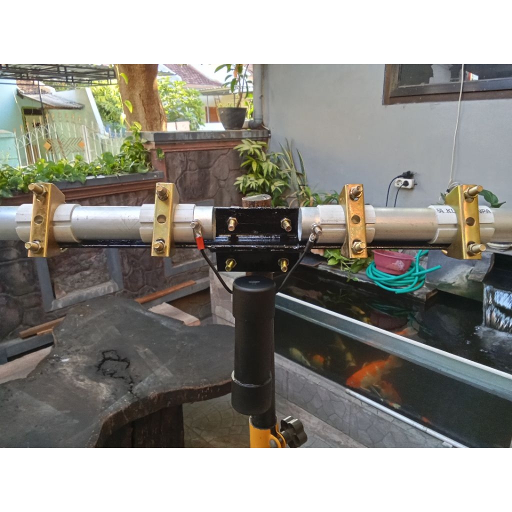 Briket Antena Lengkap sama klem antena 40m