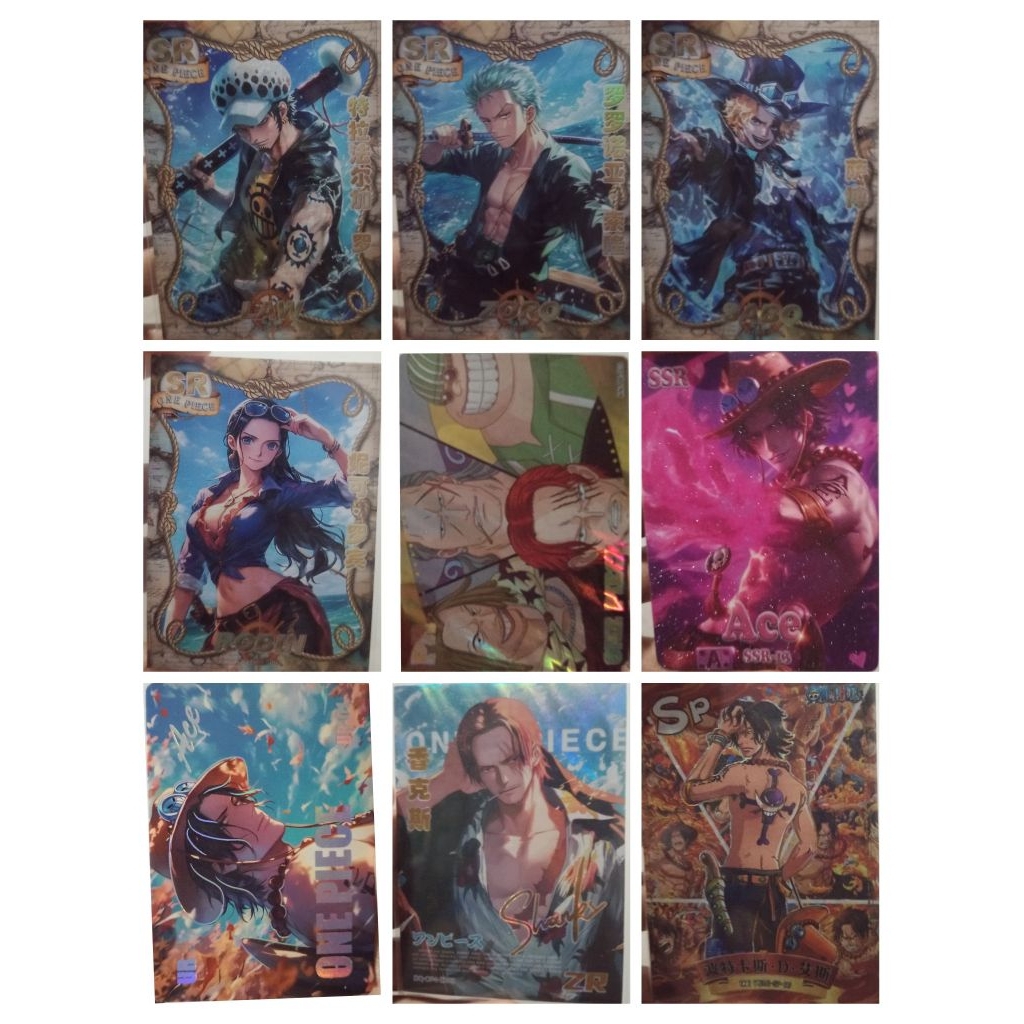 Card CCG Tebal One Piece