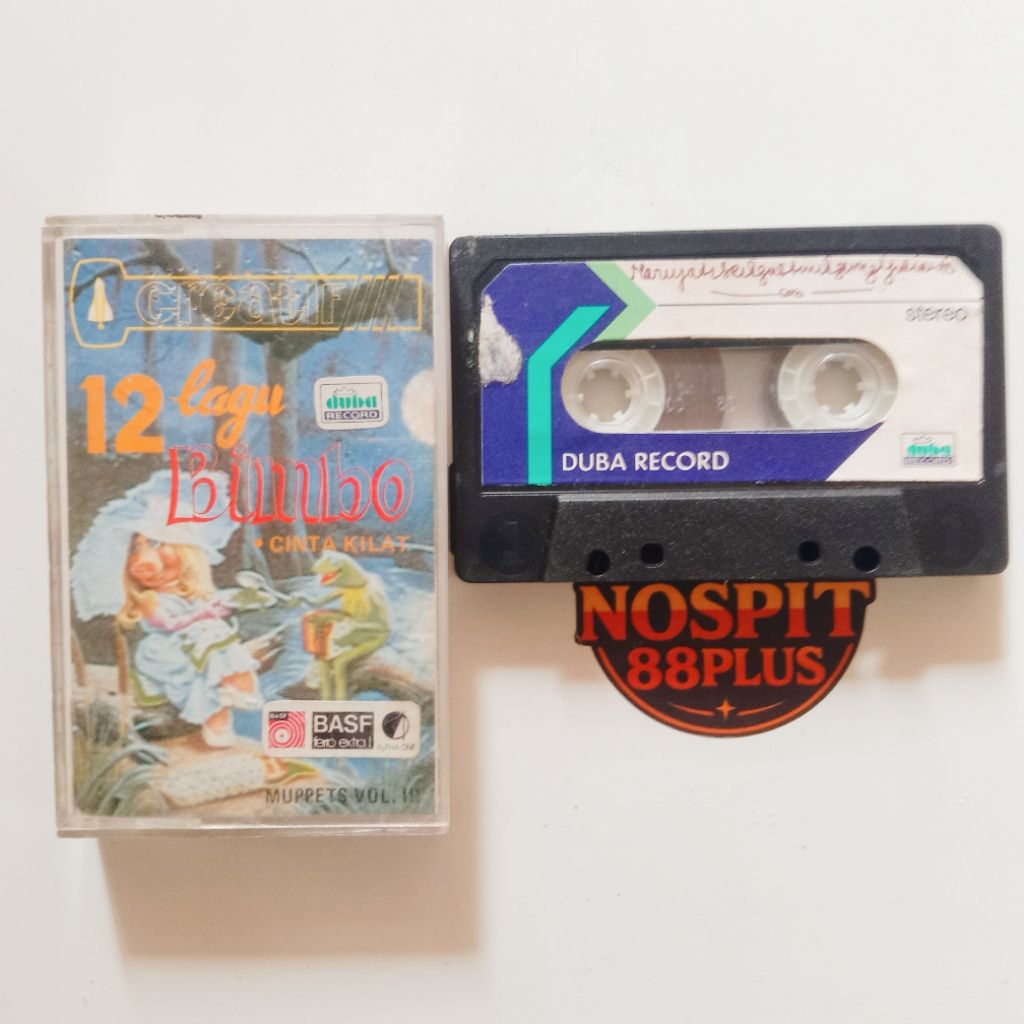kaset lawas MUPPETS VOL III - 12 LAGU BIMBO (CREATIF) D118