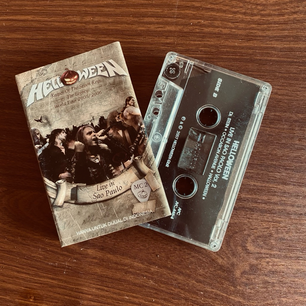 KASET PITA HELLOWEEN - LIVE IN SAO PAULO - KEEPER OF THE SEVEN KEYS - THE LEGACY - WORLD TOUR 2005/2