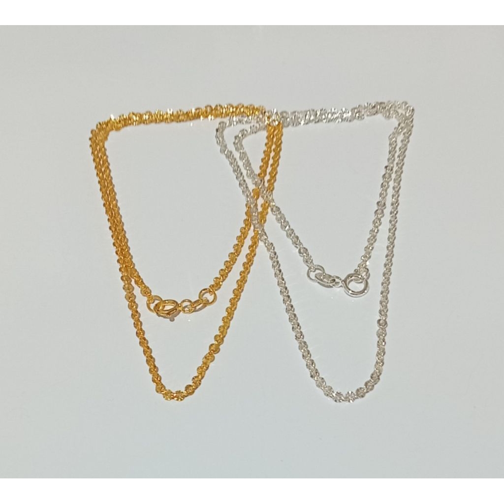 Kalung Anak Nori Fancy Ukir (Perak 925)