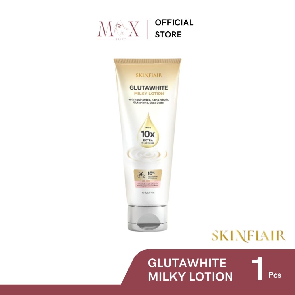 SKINFLAIR - Glutawhite Milky Lotion Booster Tone Up 150 mL 10X Extra Whitening