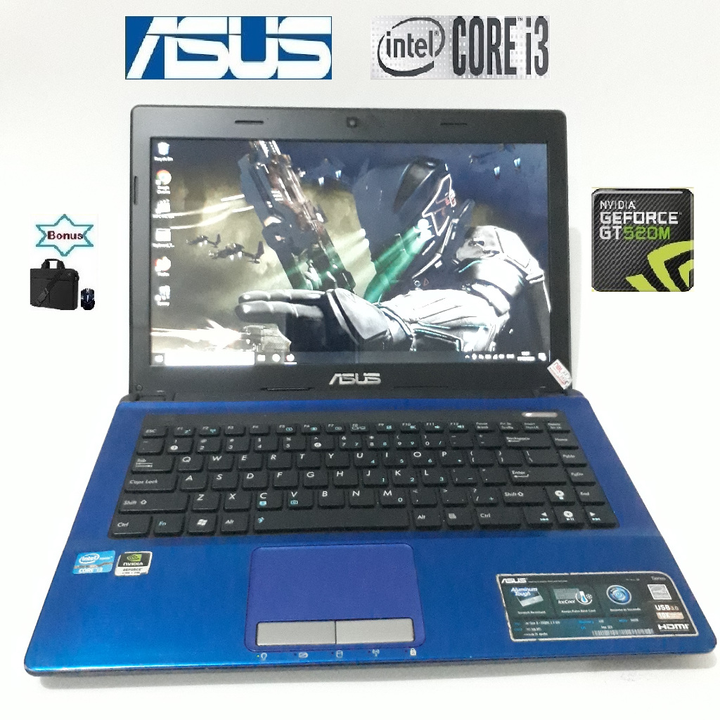 LAPTOP ASUS WINDOWS 10 HARDIS 500GB RAM 4GB