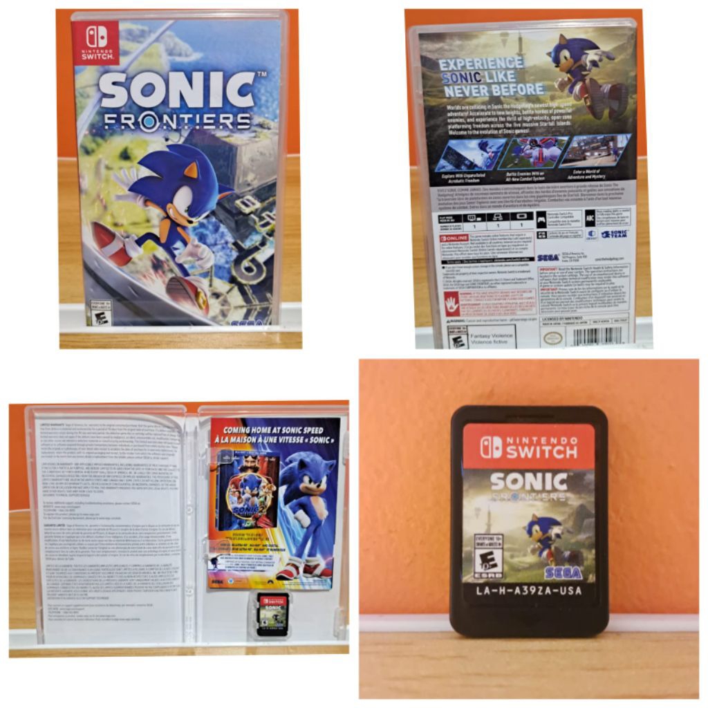 game sonic frontiers nintendo switch second
