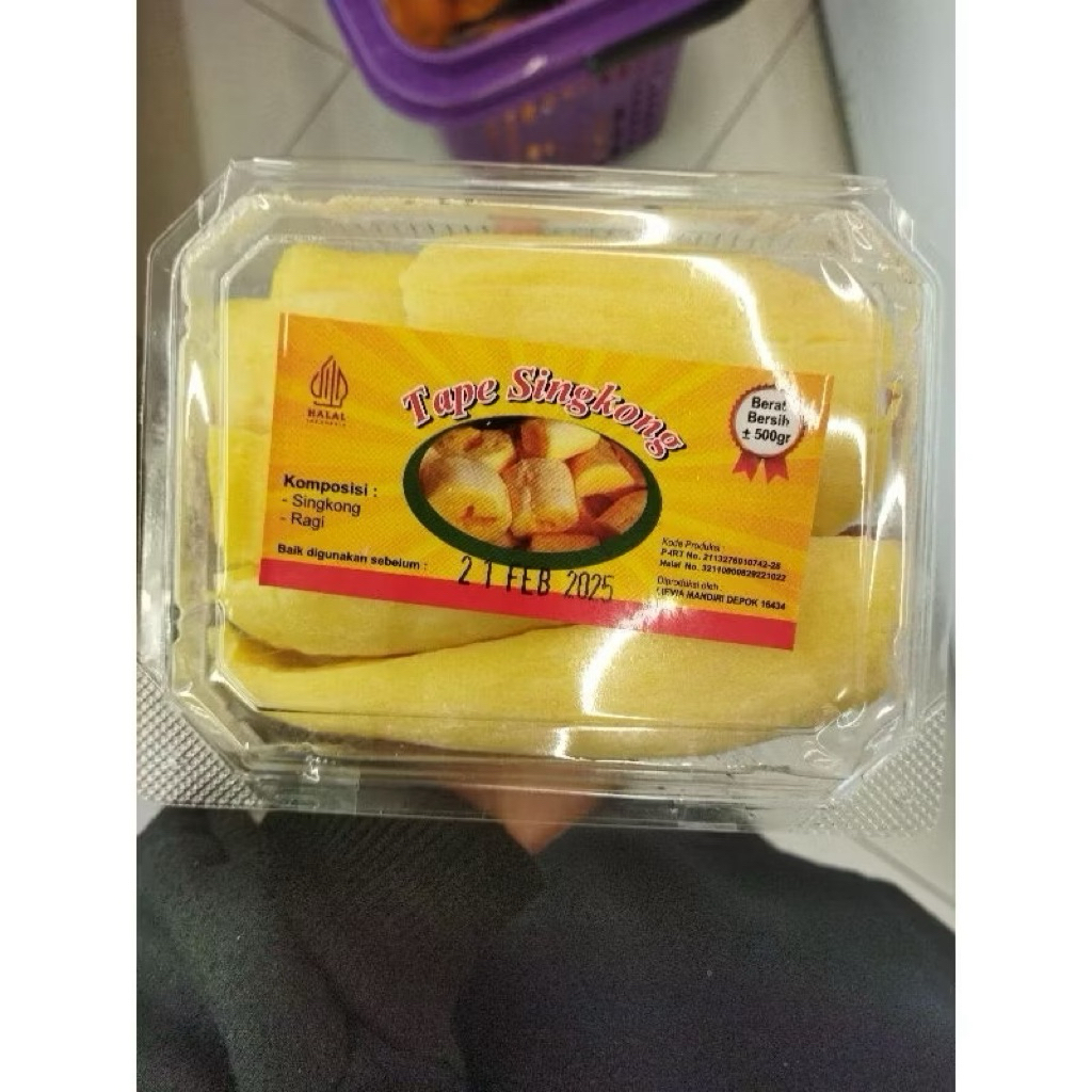 

Tape Singkong Manis