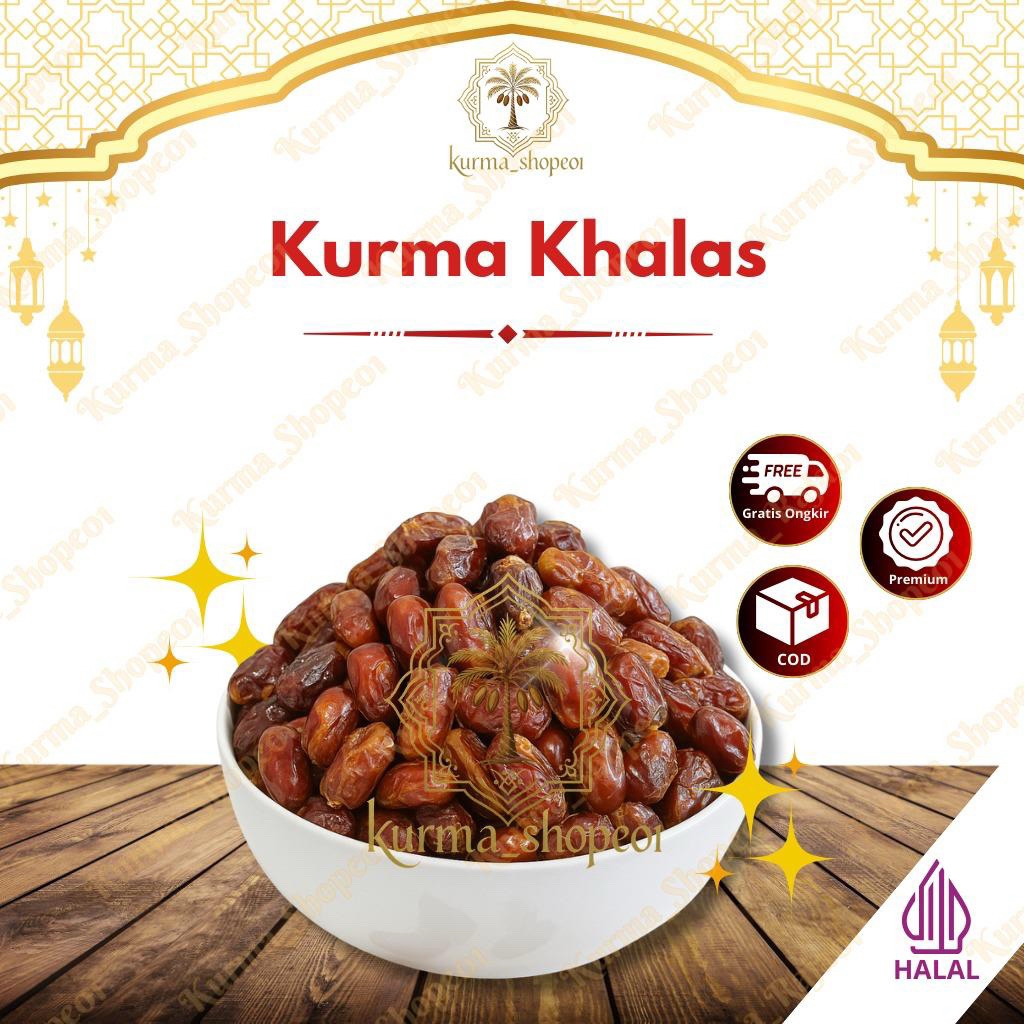 Kurma khalas saad 1kg