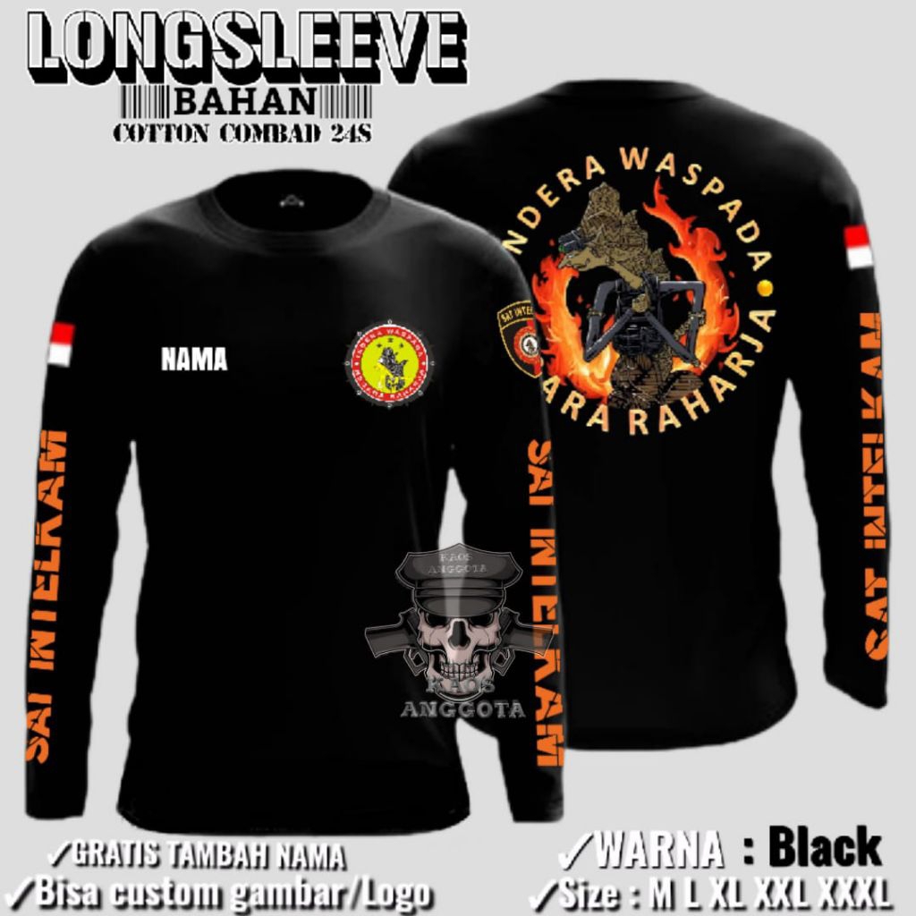 KAOS POLISI SAT INTELKAM TERBARU - T SHIRT SAT INTELKAM