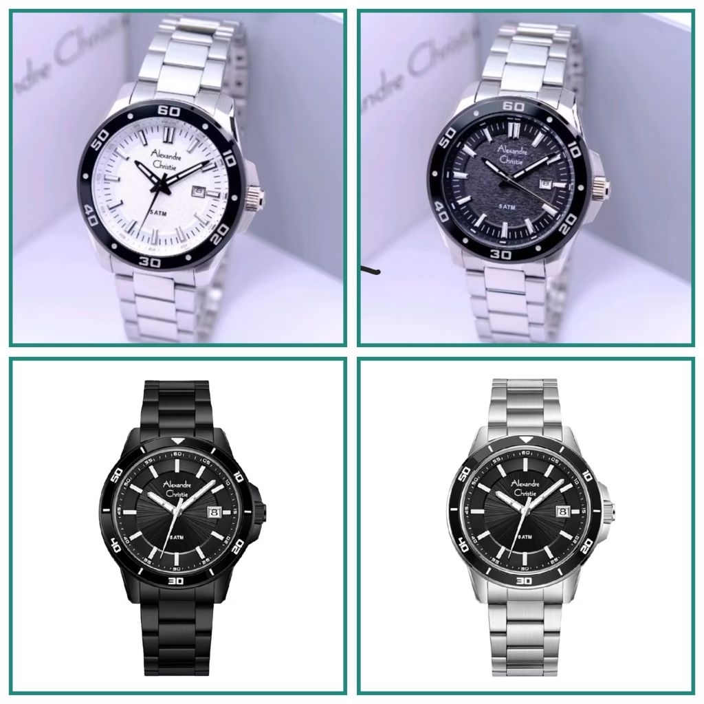 AC 6535 ALEXANDRE CHRISTIE PRIA  AC 6535 / AC 6685 AC 6686 JAM TANGAN PRIA ORIGINAL