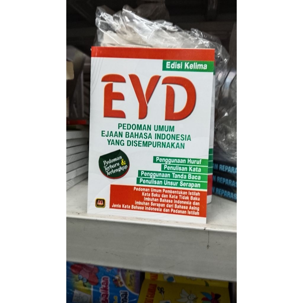 BUKU EYD EDISI KELIMA TERBARU ORIGINAL