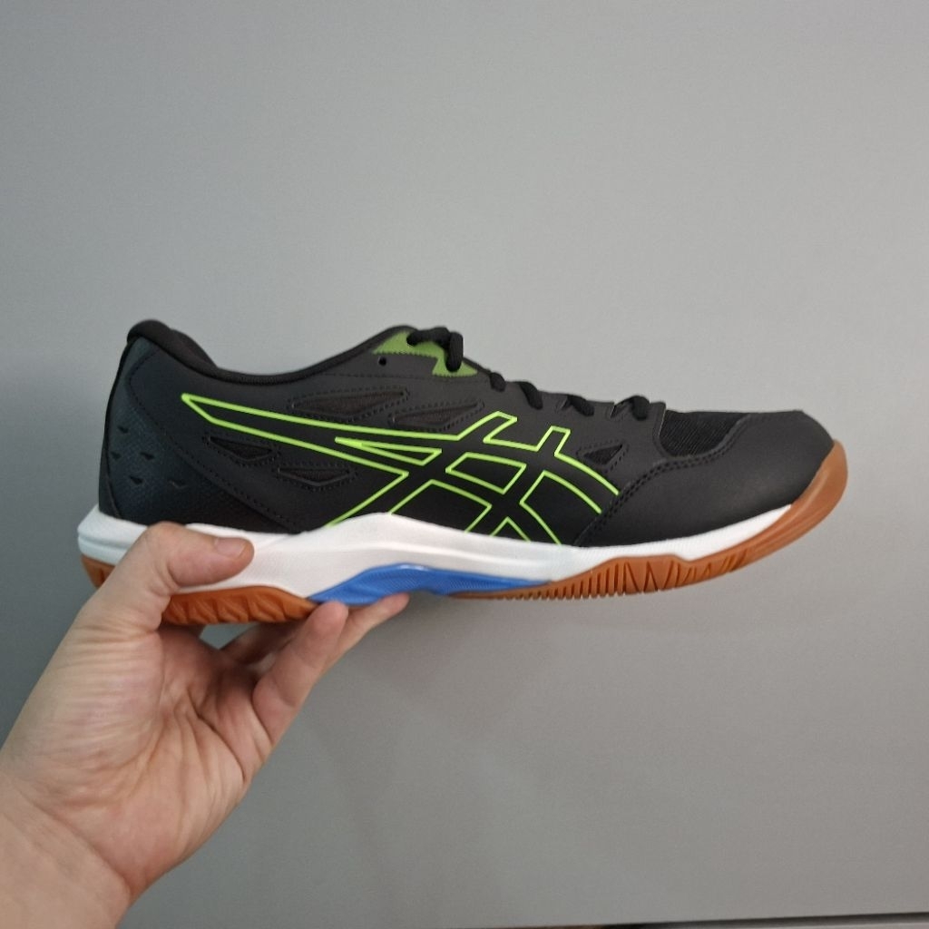 Sepatu Asics Gel Rocket 11 Black Waterscape Badminton