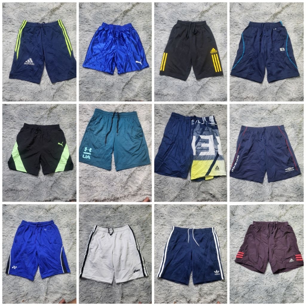 celana pendek olahraga preloved murah