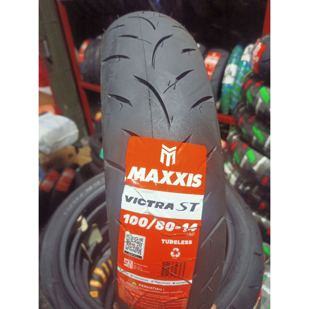 Ban Luar maxxis vitra tubelles 90/80-14/100/80-14/120/70-14