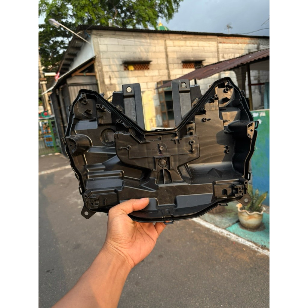 houshing rumah refelktor lampu depan vario 150 new bahan biled