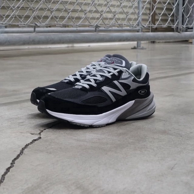 New Balance 990V6 Black Grey Original Resmi MAP