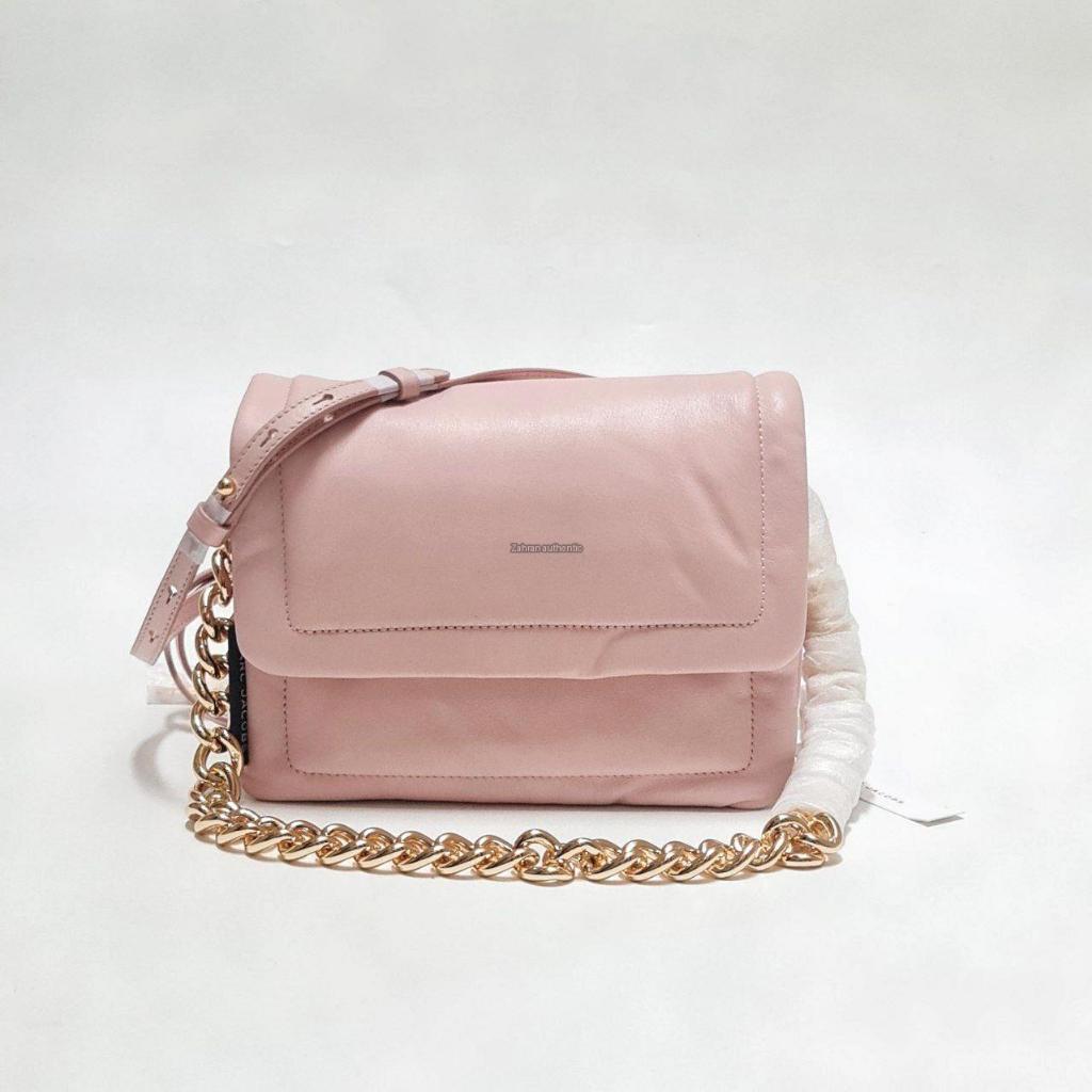 Mj The Pillow Bag Soft Shoulder Peach Whip