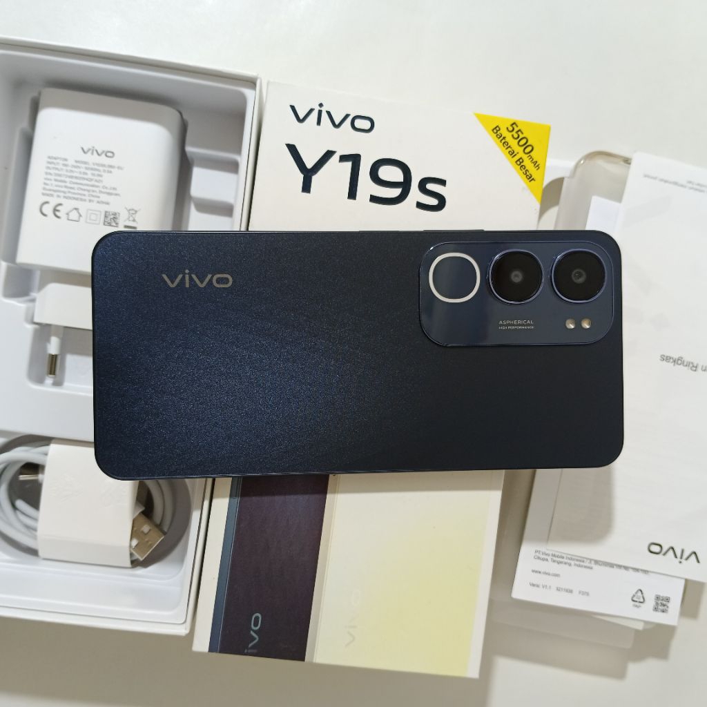 Vivo Y19S Ram 6+6/128 Second Resmi