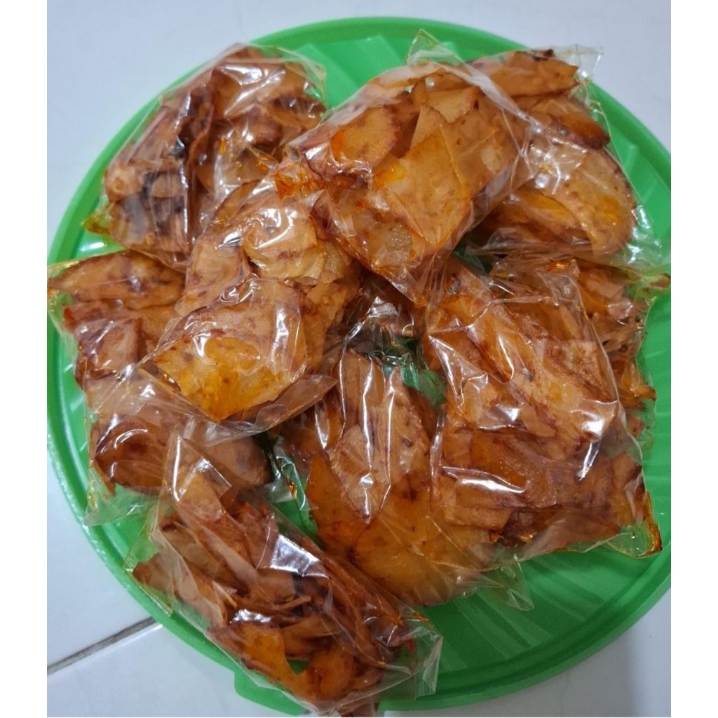 kerupuk ubi pedas manis
