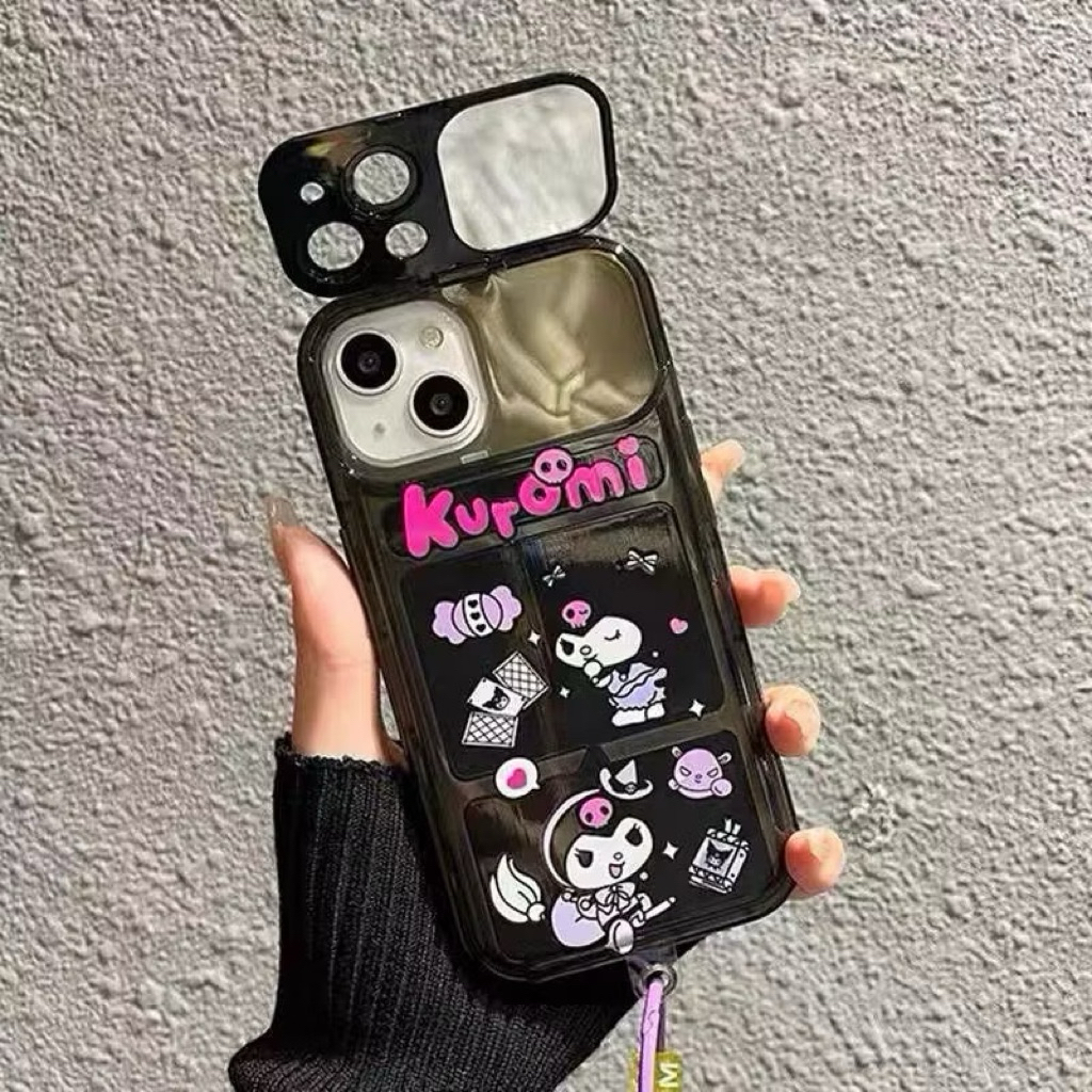 KUROMI BLACK MIRROR IPHONE CASE X XSMAX XR 11 12 13 14 15