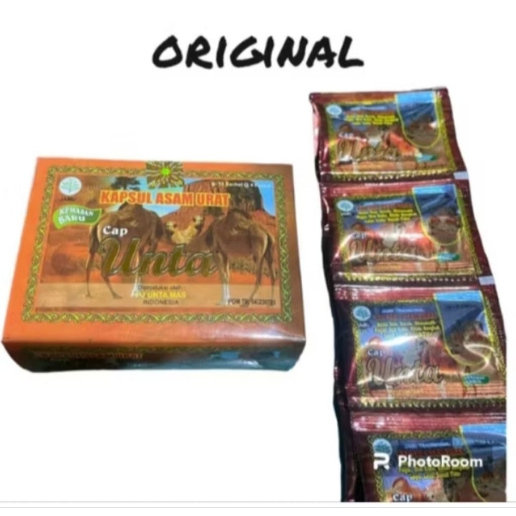 KAPSUL ASAM URAT CAP UNTA ORIGINAL
