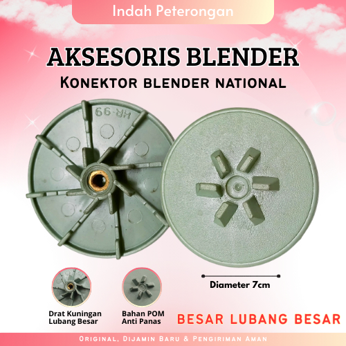 Konektor Blender National Besar Lubang Besar / Konektor Blender Murah / Aksesoris Blender Jombang