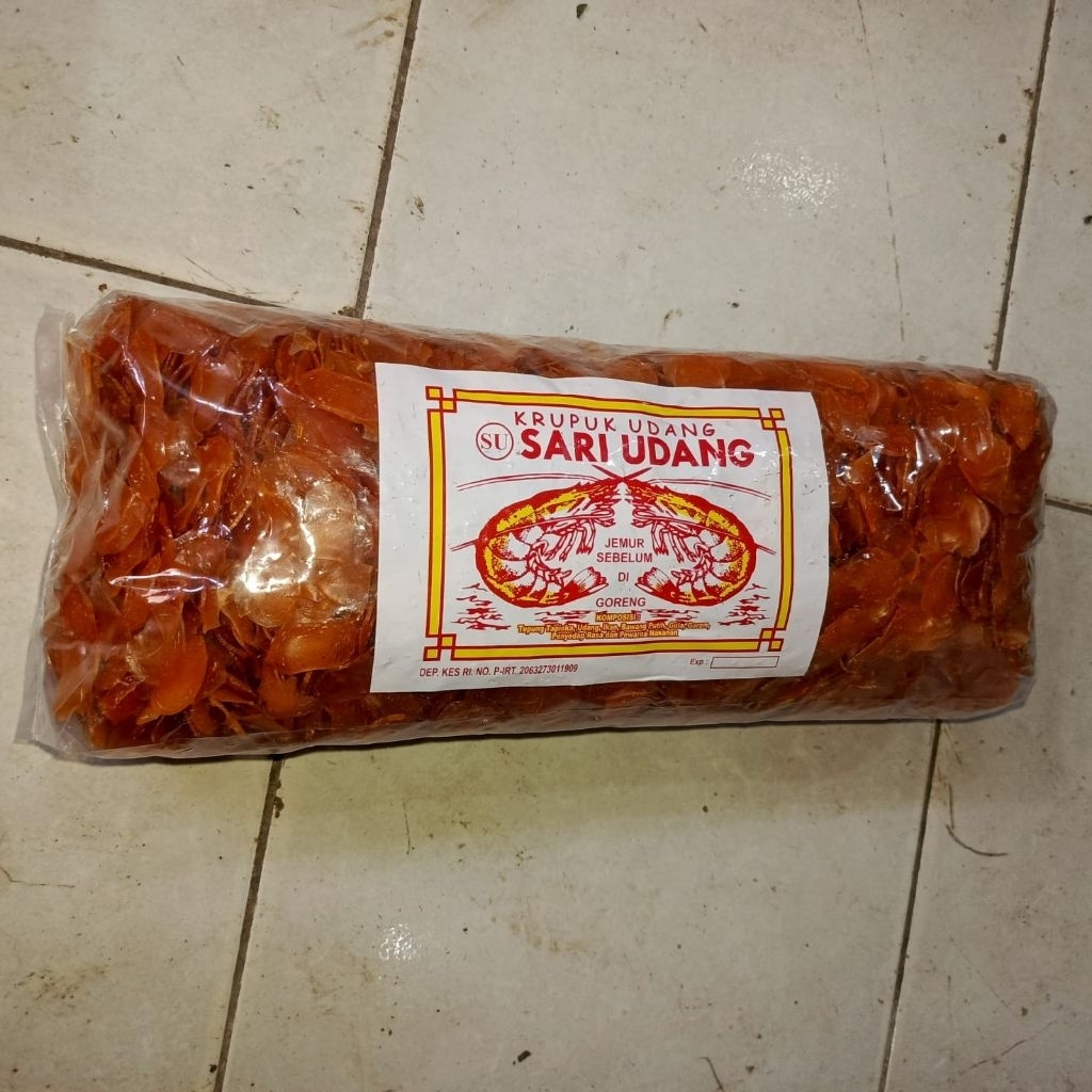 Kerupuk Sari Udang | Kerupuk seblak ½ kg | Kerupuk udang 1 kg