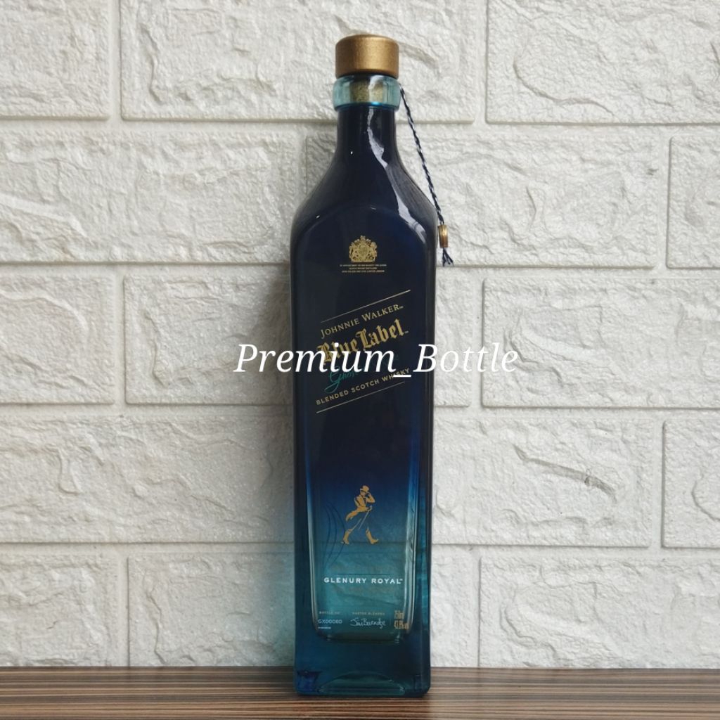 Botol Kosong JW Blue Label Ghost n Rare Glenury Royal 750ml