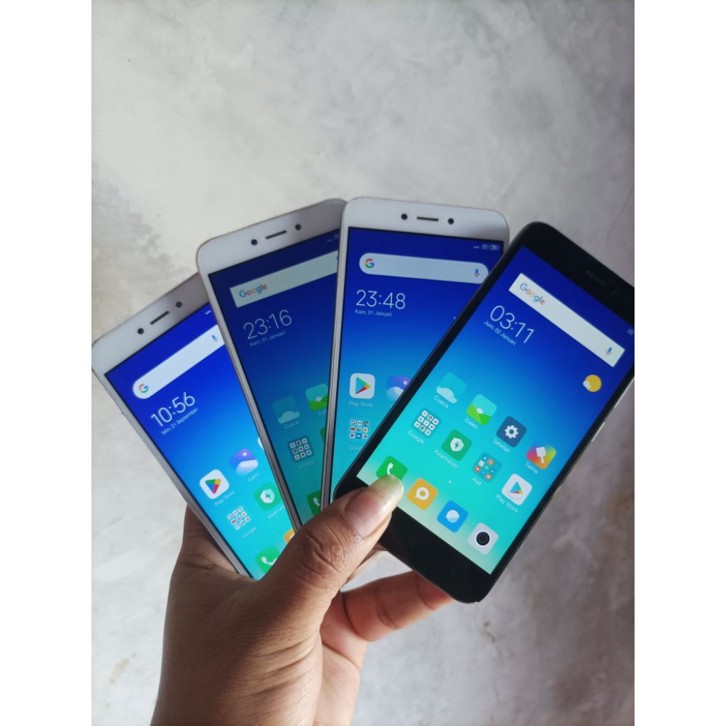 redmi 5a normal second dan redmi 6a scond dam Oppo a37 scond  dan redmi 4a scond hp Rell langsung pa