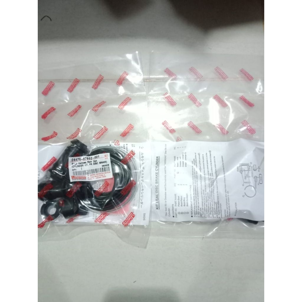 CALIPER KIT SEAL KIT CAKRAM REM DEPAN ORIGINAL. F70/ FEROZA/ TAFT
