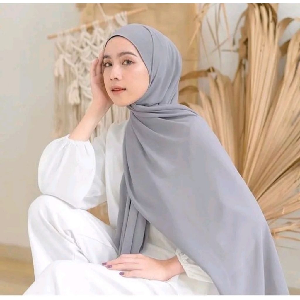 PASHMINA CERUTY BABY DOLL POLOS/PASHMINA CERUTY INSTAN IMPORT