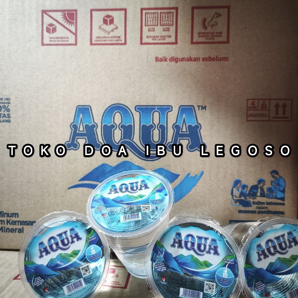 AQUA GELAS 220/AIR MINUM MINERAL AQUA/AQUA DUS