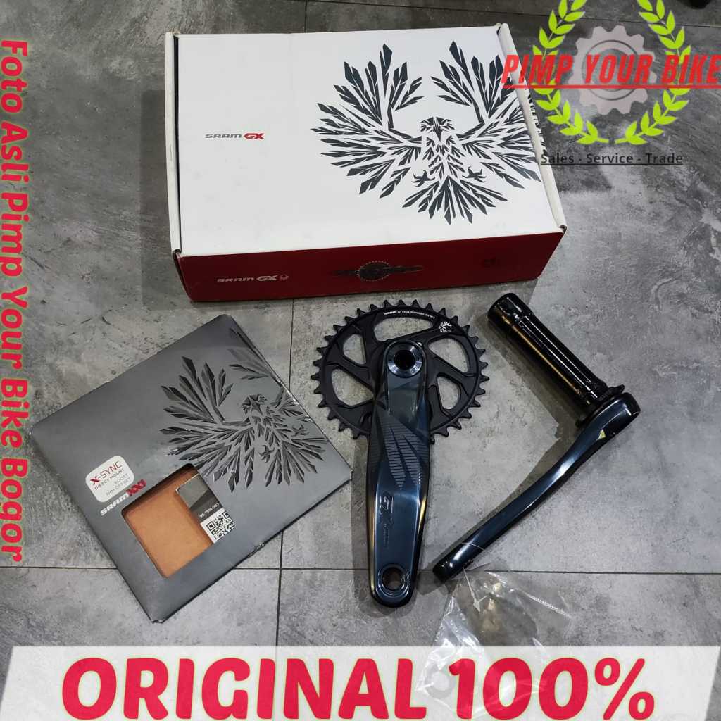 Crank Sram GX Lunar Eagle DUB Boost 34T OVAL 170mm Chainring XX1 not NX SX X0