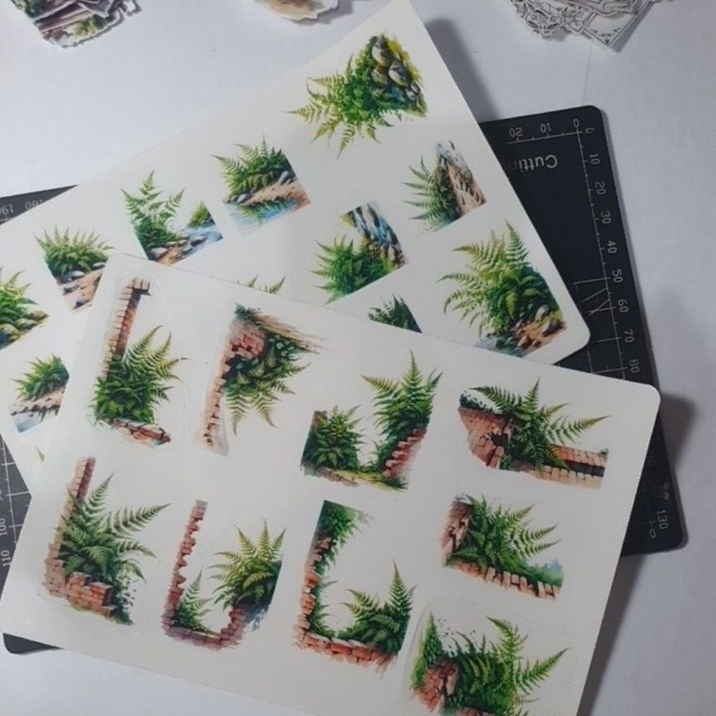 

ARTDOESWORK Wild Fern sticker transparant