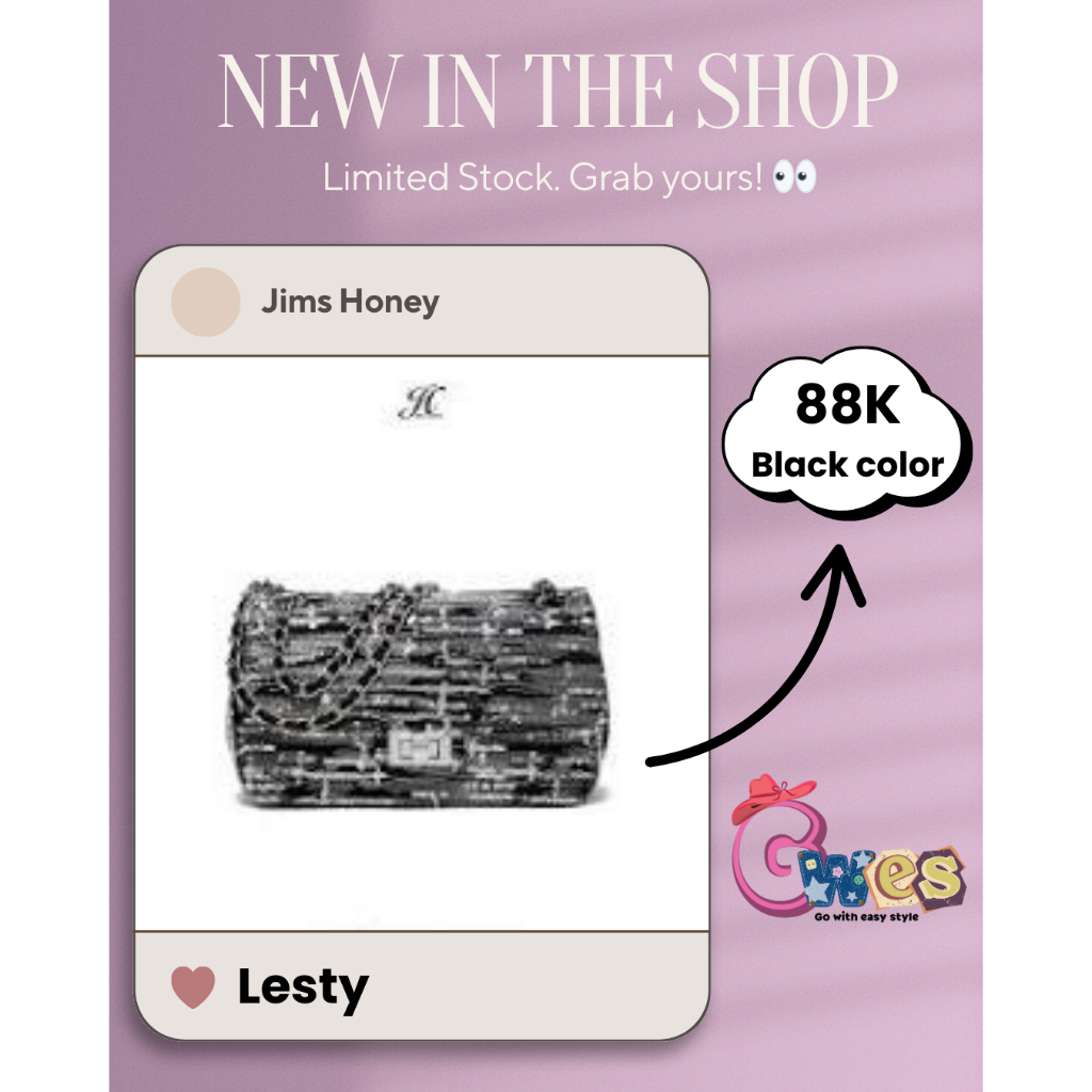 NEW - Lesty Bag Jim's Honey
