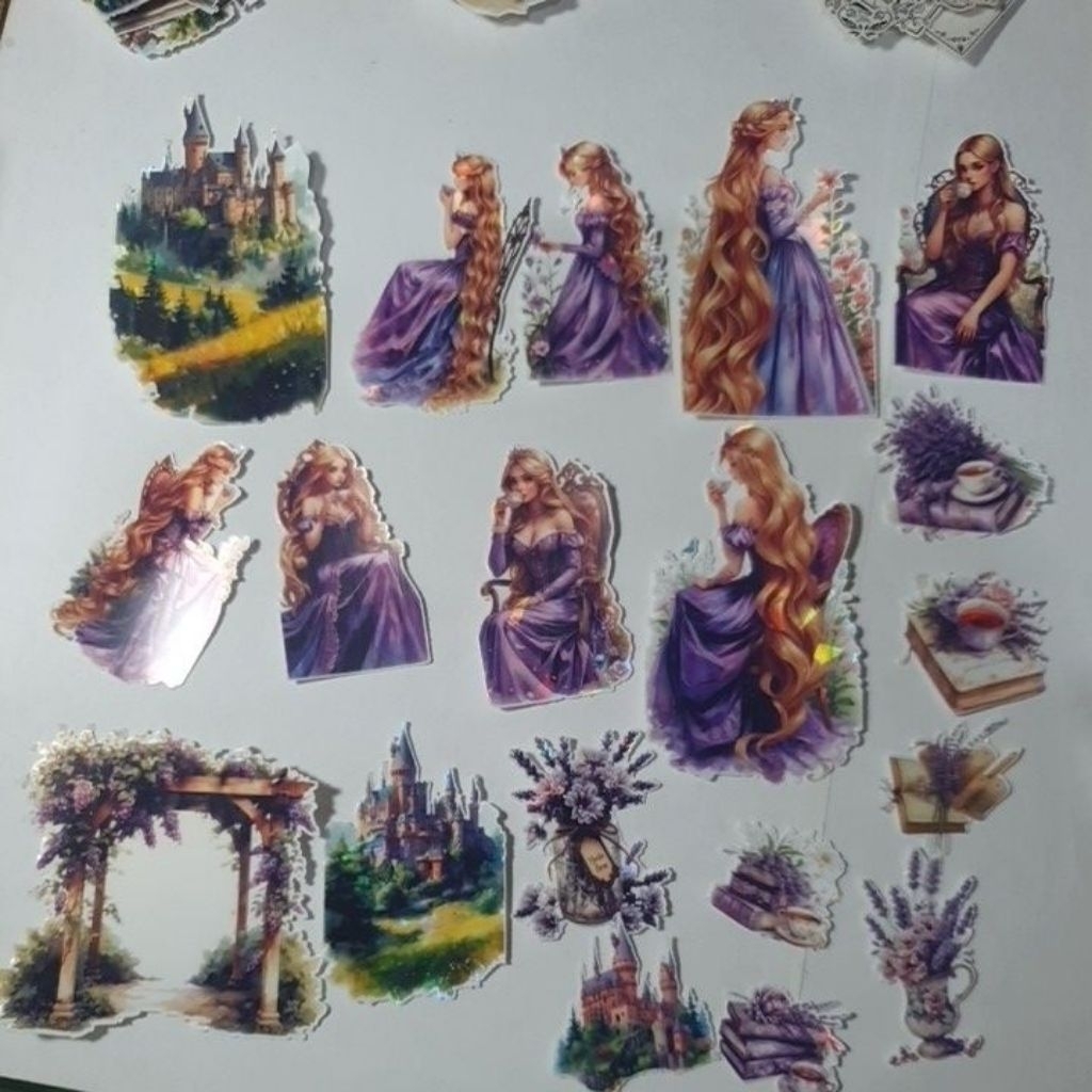 

ARTDOESWORK Medieval set 12 stiker holo