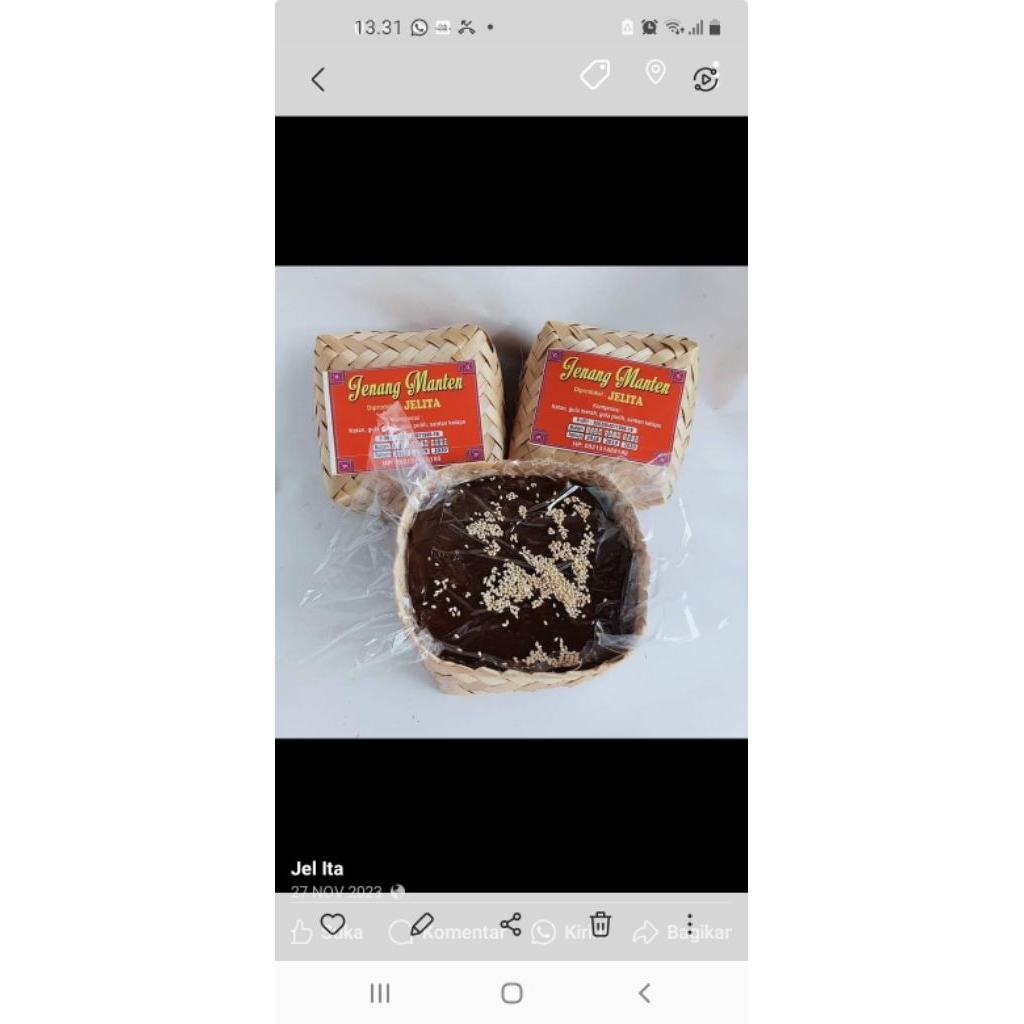 jenang manten / jenang merah