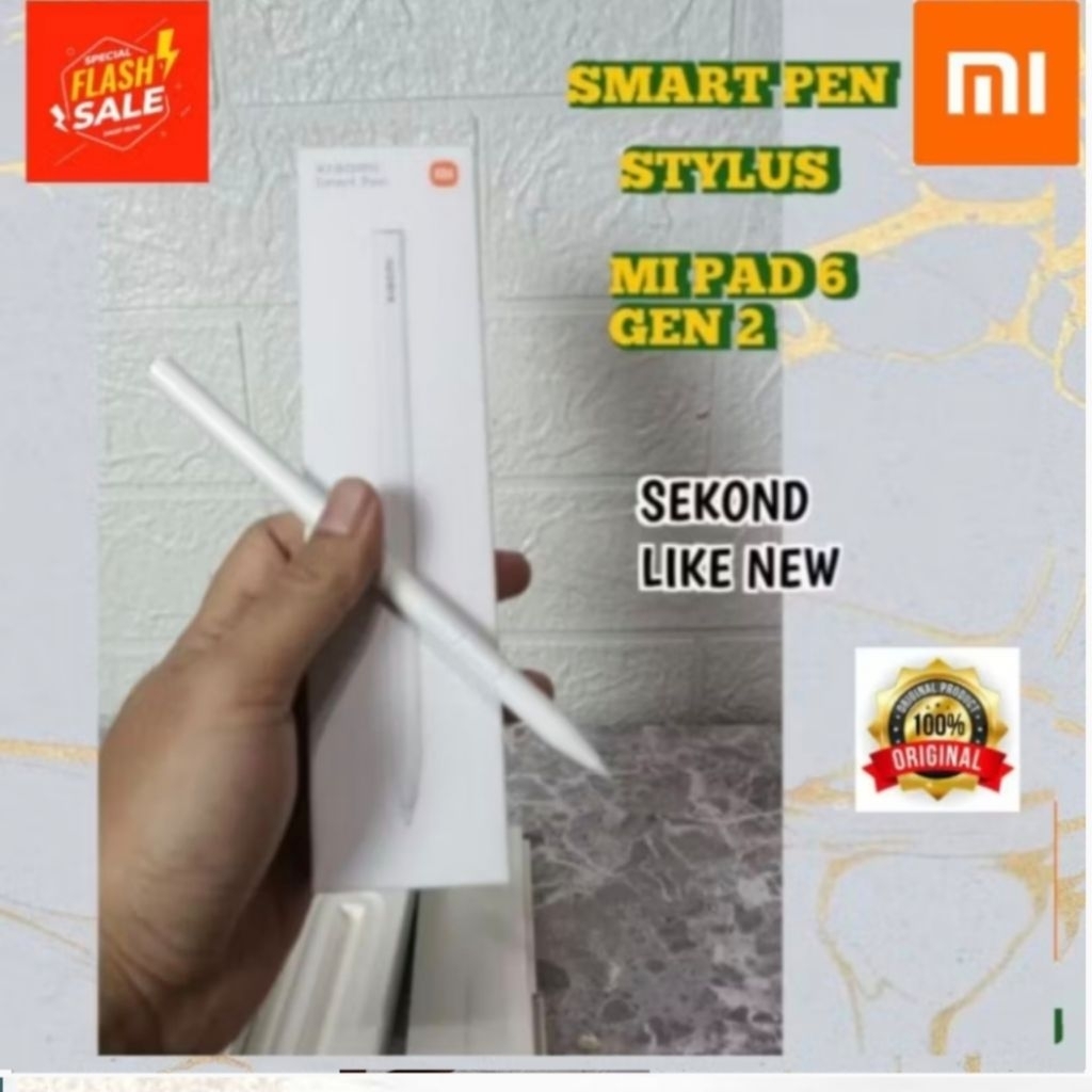 XIAOMI Smart Stylus Pen Mi pad 6 and Mi pad 5 GEN 2 Original Second