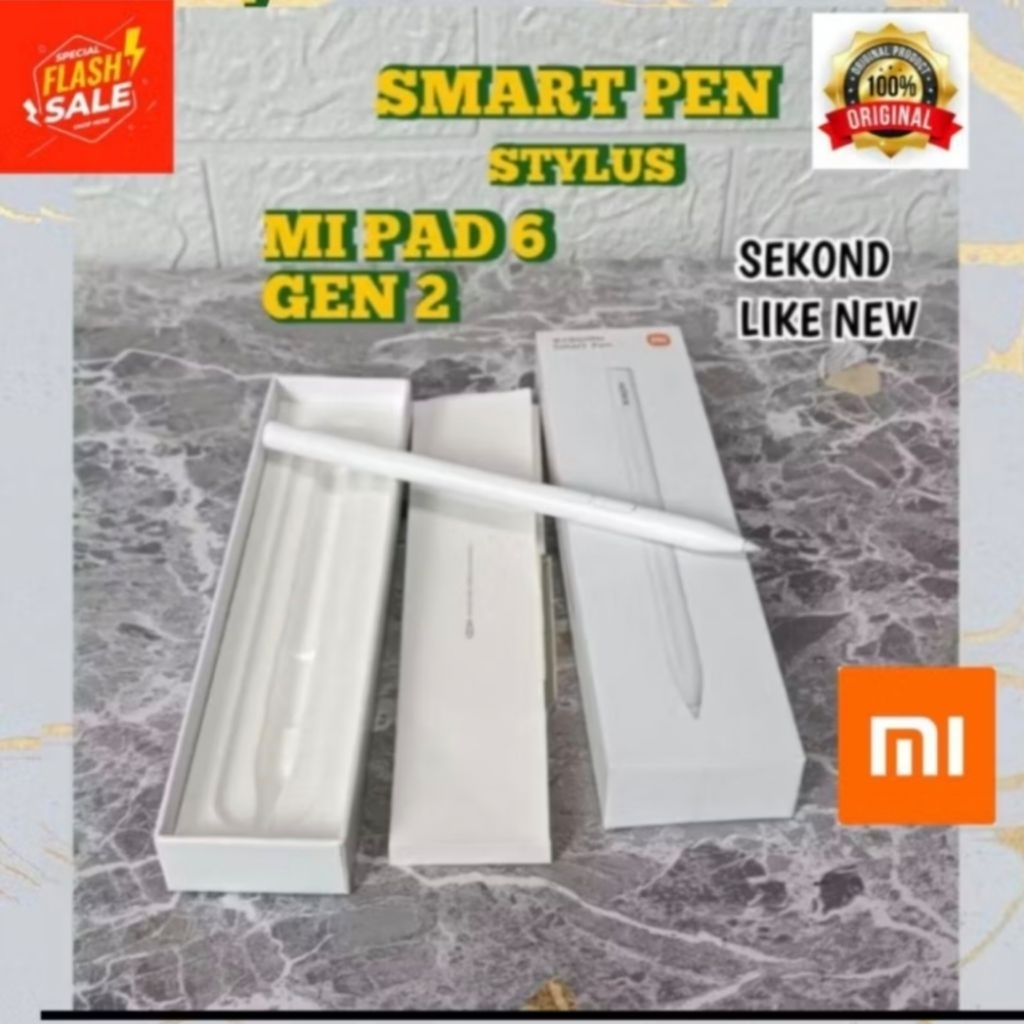 PEN  ORI XIAOMI SMART PEN GEN 2 UNTUK MI PAD 6 DAN MI PAD 5 SECOND ORIGINAL