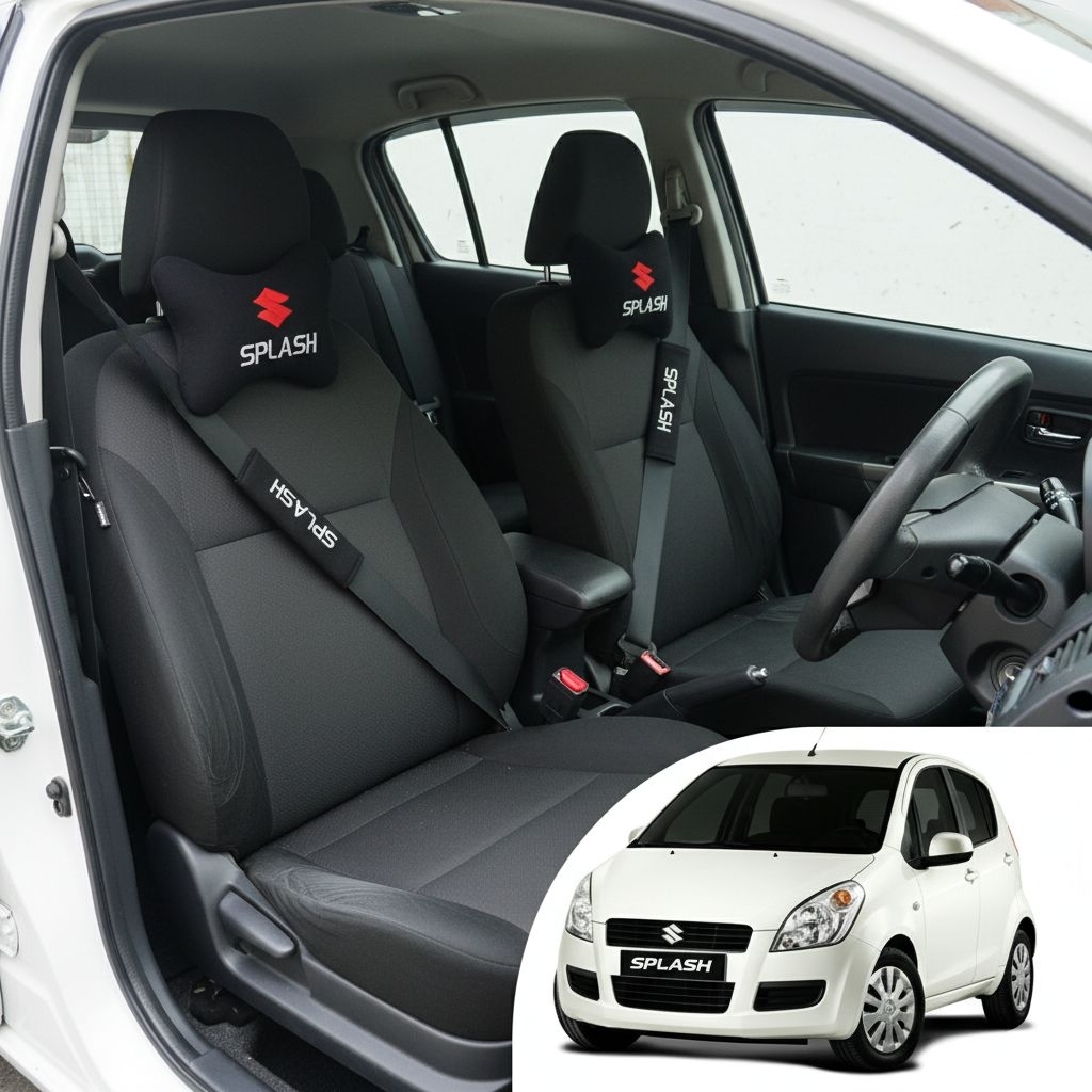 Bantal Mobil leher headrest carseat SUZUKI SPLASH custom nama