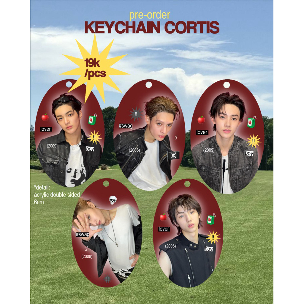 keychain cortis drop username twitter